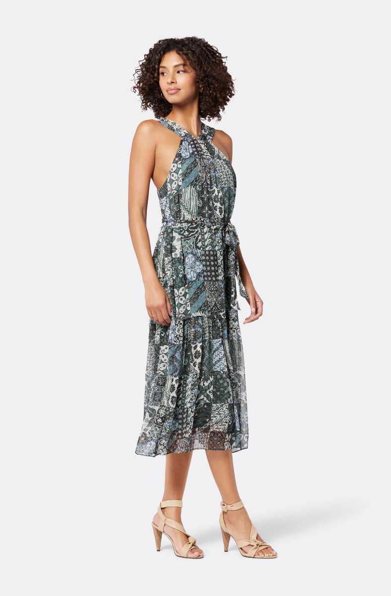 FREYA MIDI SILK DRESS